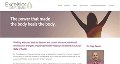 Desktop Screenshot of excelsiorhealthcenter.com